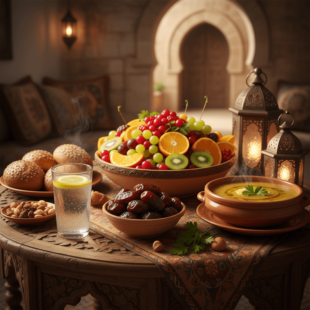 Suhoor e Iftar: guía práctica y nutrición